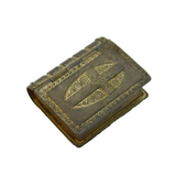 19th Century Miniature White Metal IHS Pill Box Antique c1880s
