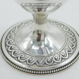 George III Sterling Silver Neoclassical Cameo Goblet Antique 1780 London