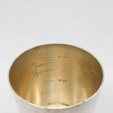 Dunhill Silver Plated Shot Measure & Bottle Opener Combination Shot Cup Antique