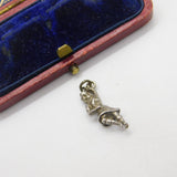 Sterling Silver Dancing Lady Charm Pendant Vintage c1970