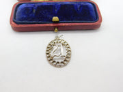 Sterling Silver 21st Birthday Charm Pendant Vintage c1970