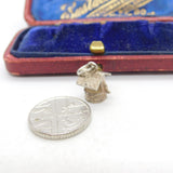 Sterling Silver Wishing Well Charm Pendant Vintage c1970