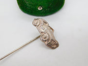 Sterling Silver Motor Car Stick Pin Vintage c1970