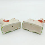 20th Century Staffordshire Pair of King Charles Spaniels Antique c1920