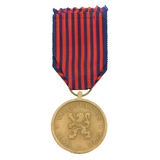 Belgium WWI Period 1914-1918 Volunteer Combat Medal Antique