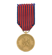 Belgium WWI Period 1914-1918 Volunteer Combat Medal Antique