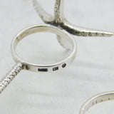 Victorian Pair of Sterling Silver Novelty Flamingo Ice Tongs Antique G. Unite