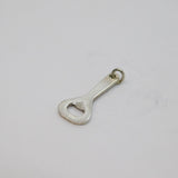 Sterling Silver Bottle Opener Charm Pendant Vintage c1970