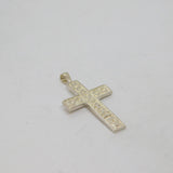 Sterling Silver Roman Numerals Millenium Cross Pendant Vintage 1999-2000