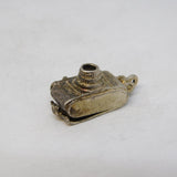 Sterling Silver Smile for the Birdie Opening Camera Charm Pendant Vintage c1970