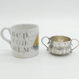 Charles II Restoration Period Sterling Silver Porringer Cup Antique 1661 London