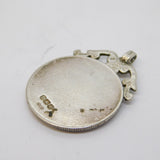 Sterling Silver Handsworth Football Fob Medal Antique 1939 Birmingham Deco