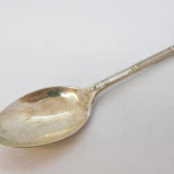 Sterling Silver Enamel Lockgilphead Souvenir Spoon Vintage 1964 Birmingham