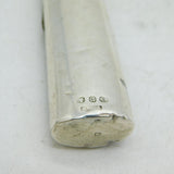 Victorian Sterling Silver, Pebble Agate & Horn Page Turner Antique 1898