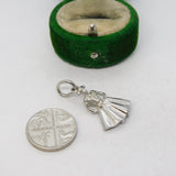Sterling Silver Spanish Matador Charm Pendant Vintage c1970