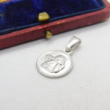 Sterling Silver Raphael's Cherub Charm Pendant Vintage c1970
