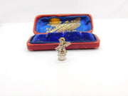 Sterling Silver Windmill Charm Pendant Vintage c1970