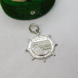 Sterling Silver Niagara Falls Souvenir Charm Pendant Vintage c1970