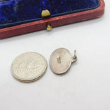 Sterling Silver and Enamel Scenery Charm Pendant Vintage c1970