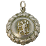 Georg Jensen Sterling Silver St Christopher Pendant Vintage c1970