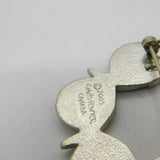 Canadian Amos Pewter Starfish & Shell Brooch Pin Vintage 2003