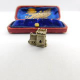 Sterling Silver Opening Church & Marriage Scene Charm Pendant Vintage c1970