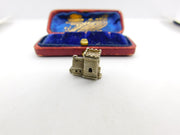 Sterling Silver Opening Church & Marriage Scene Charm Pendant Vintage c1970