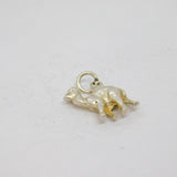Sterling Silver Camel Charm Pendant Vintage c1970