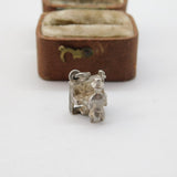 Sterling Silver Man Playing the Piano Charm Pendant Vintage c1970