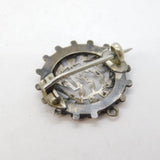 Victorian Sterling Silver 'Zillah' Name Brooch or Pendant Antique c1880s