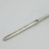 George II Sterling Silver Marrow Scoop Clan Stirling Crest Antique 1751 London