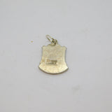 Sterling Silver Prestwick Enamel Shield Travel Souvenir Charm Vintage c1970s