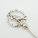 20th Century Australian Silver Plated Kangaroo Cake Fork Antique c1920s