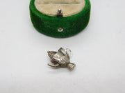 Sterling Silver Coffee Pot Charm Pendant Vintage c1970