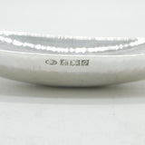A.E Jones Sterling Silver Planished Trinket Dish Vintage 1968 Birmingham