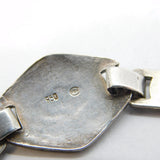 Murrle Bennett & Co Sterling Silver & Enamel Bracelet Antique c1900
