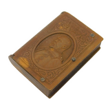 King Edward VII Early Bakelite Coronation Vesta Case Antique c1902