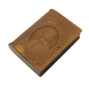 King Edward VII Early Bakelite Coronation Vesta Case Antique c1902