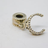 Sterling Silver 'My Princess' Tiara Pandora Bracelet Charm Bead Vintage c2000