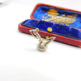 Sterling Silver Shisha Pipe Charm Pendant Vintage c1970