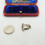 Sterling Silver Wedding Bells Charm Pendant Vintage c1970