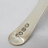 George III Sterling Silver Tea Caddy Spoon Antique 1809 London Elizabeth Morley