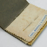 King George VI Silver Plated Sewing Needle Advertising Case Antique 1937