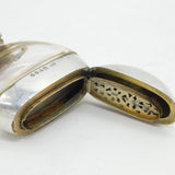 Sampson Mordan Sterling Silver & Glass Combination Vinaigrette & Scent Bottle