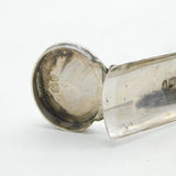 George III Sterling Silver Sussex Regiment Travelling Nutmeg Grater Antique