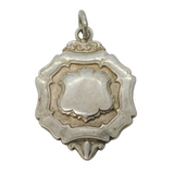 Sterling Silver Sporting Fob Medal Antique c1920 Art Deco