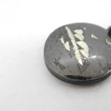 Japanese Sterling Silver & Niello Enamel Souvenir Locket Vintage c1950