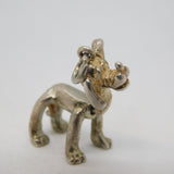 Sterling Silver Cartoon Dog Charm Pendant Vintage c1970s