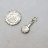 Sterling Silver Banjo Guitar Charm Pendant Vintage c1970s