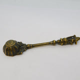 19th Century Indian Bronze God Terminal Spice or Tea Spoon Antique c1880